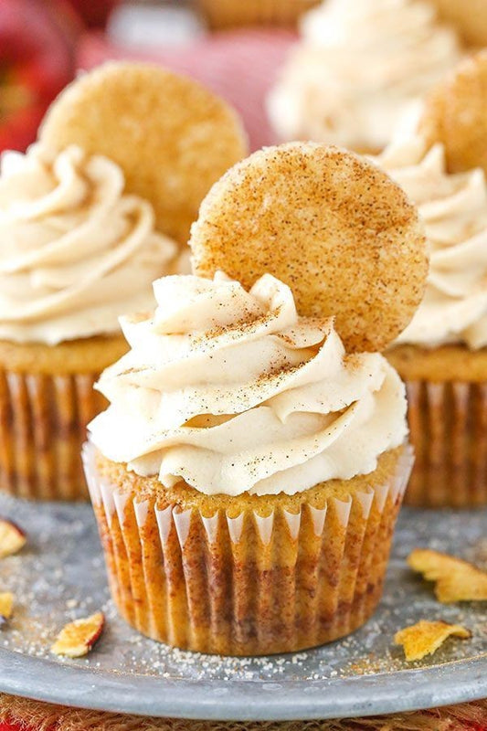 Snicker doodle cupcakes